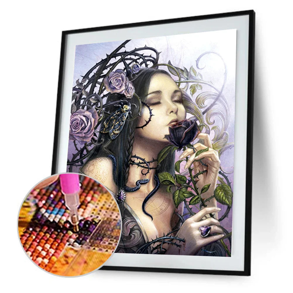 Beautiful Girl | Diamond Painting