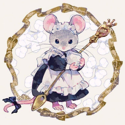 Mouse Rat | Diamond Painting