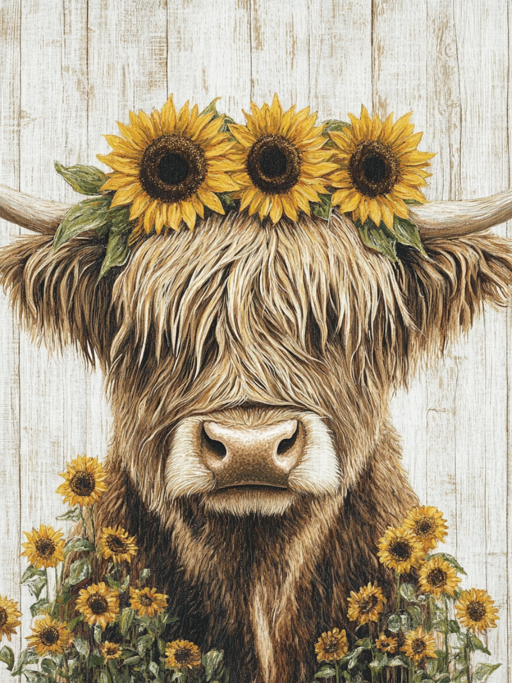 Highland Cow | Diamond Painting