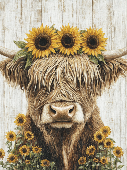 Highland Cow | Diamond Painting