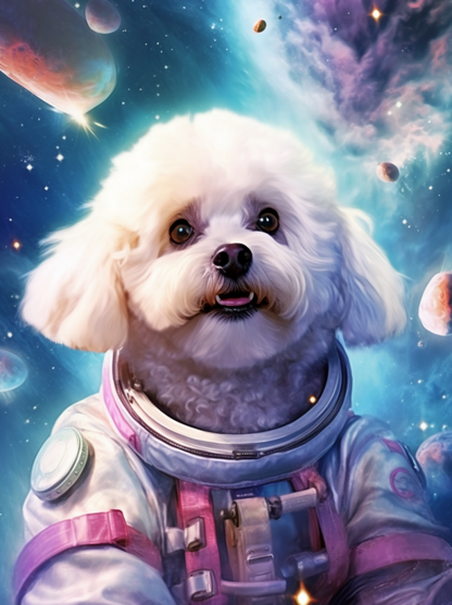 Dog Bichon Frise | Diamond Painting