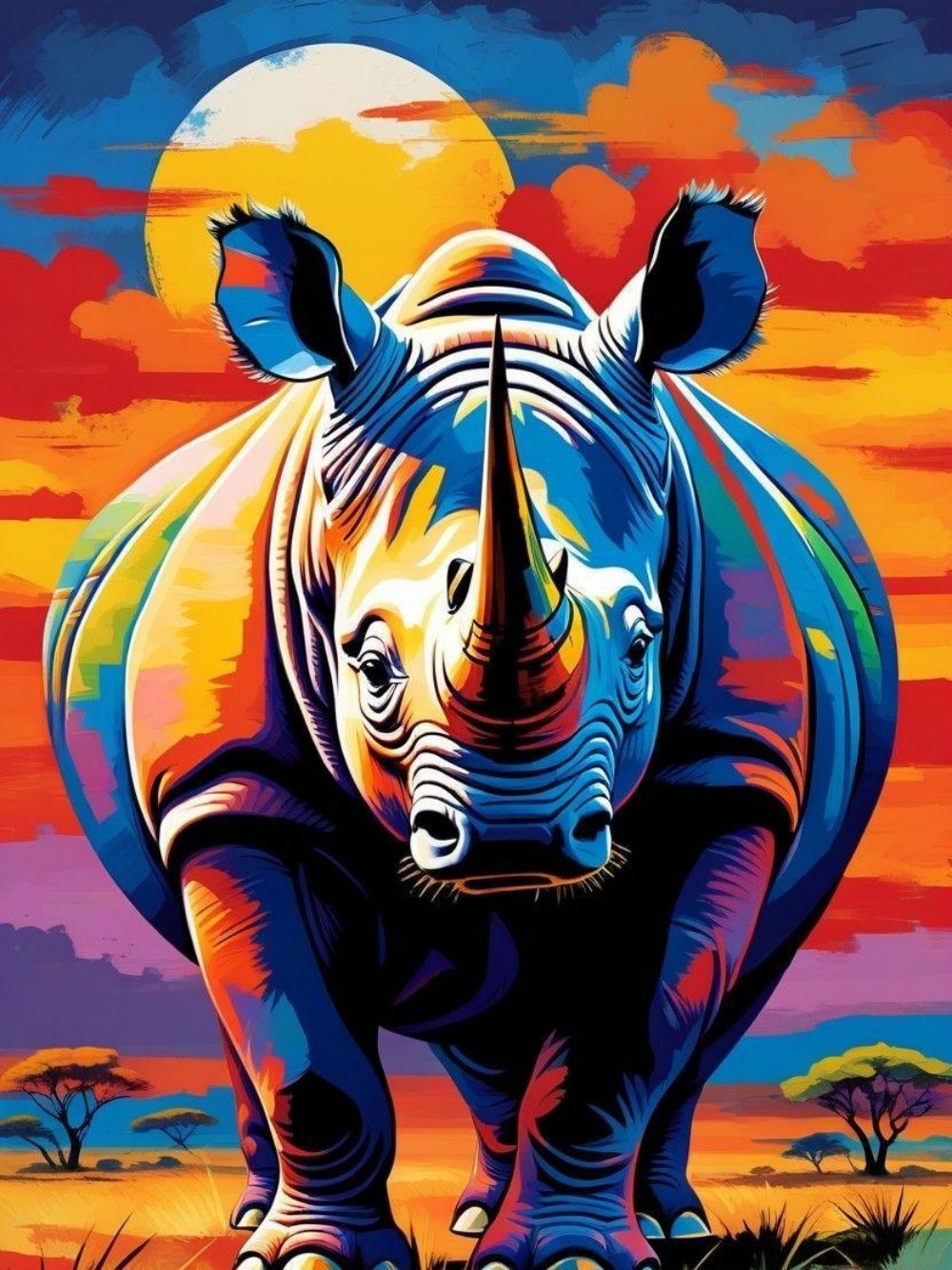 Rhino | Diamond Painting