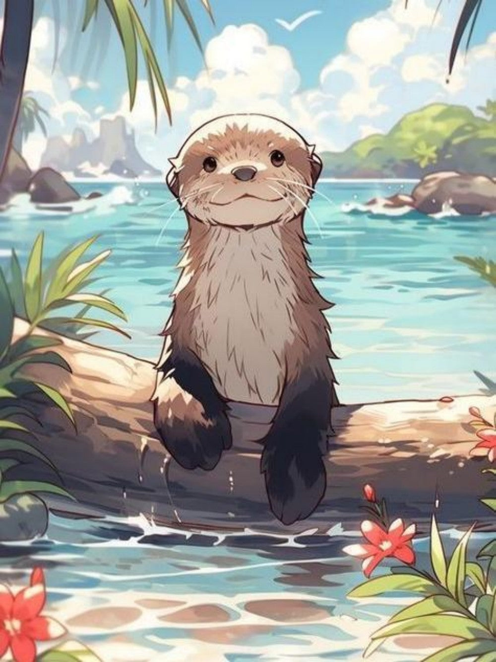 Otter | Diamond Painting