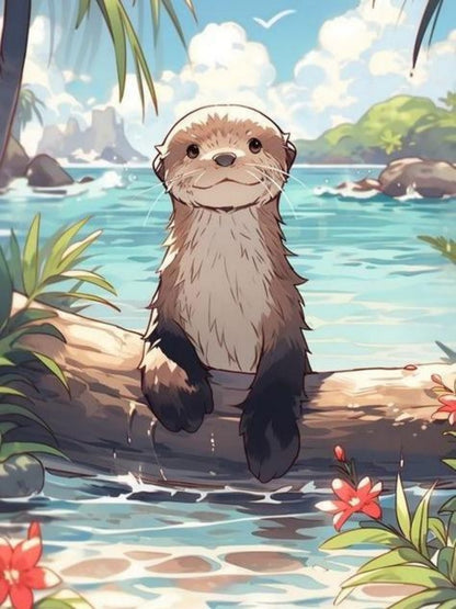 Otter | Diamond Painting