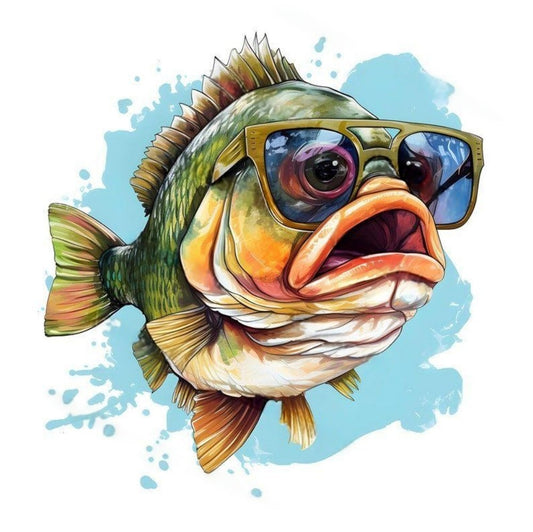 Bass Fish | Diamond Painting