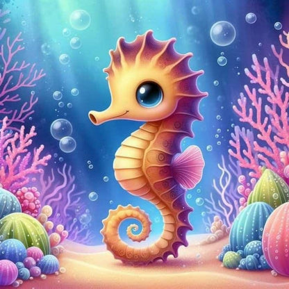Seahorse | Diamond Painting