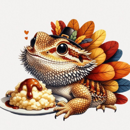 Bearded Dragon | Diamond Painting