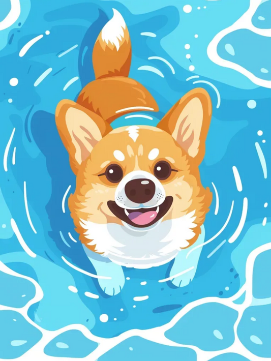 Corgi Dog | Diamond Painting