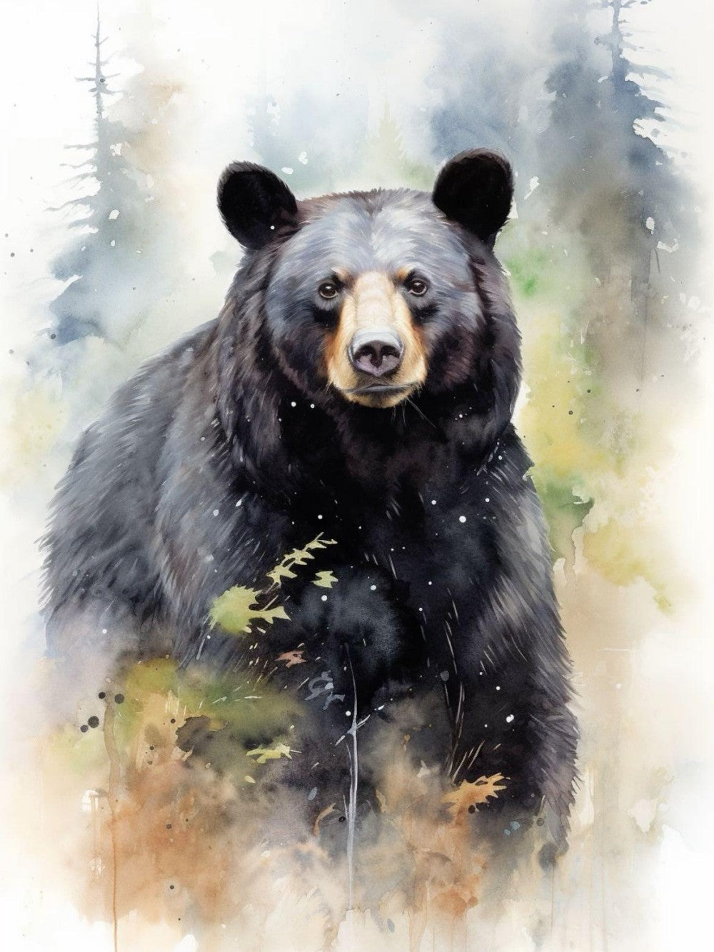 Black Bear | Diamond Painting