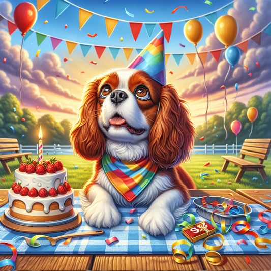 Brittany Spaniel Dog | Diamond Painting