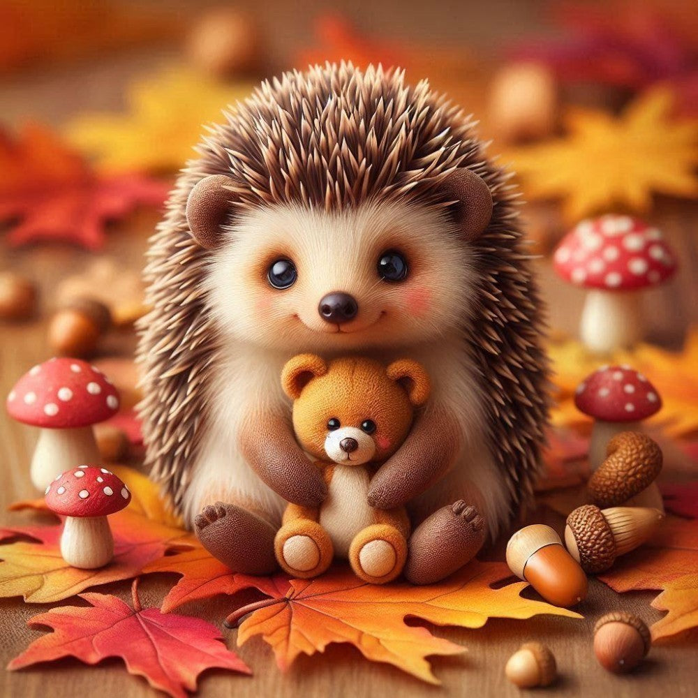 Hedgehog | Diamond Painting
