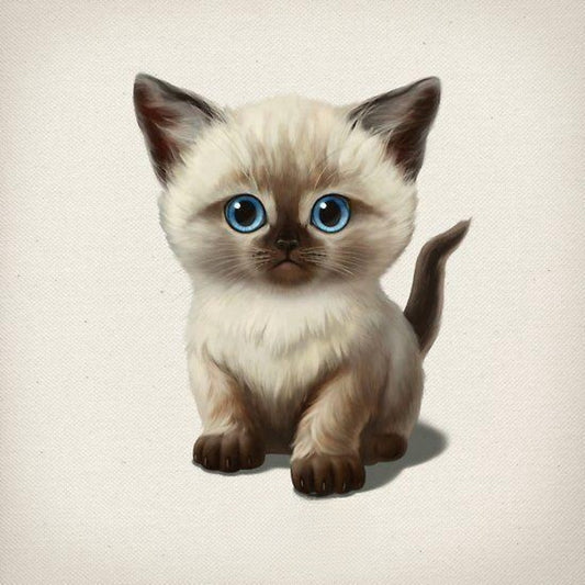 Siamese Cat | Diamond Painting