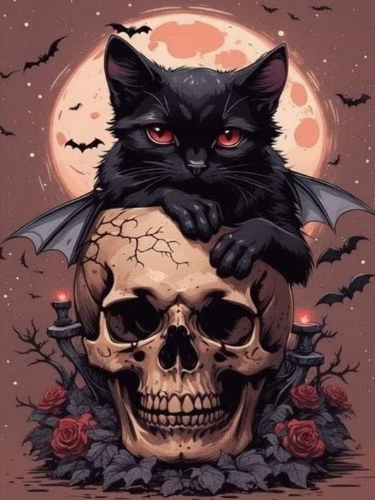 Halloween Cat | Diamond Painting