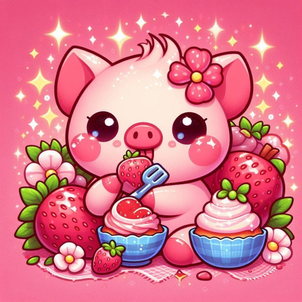 Pig | Diamond Painting