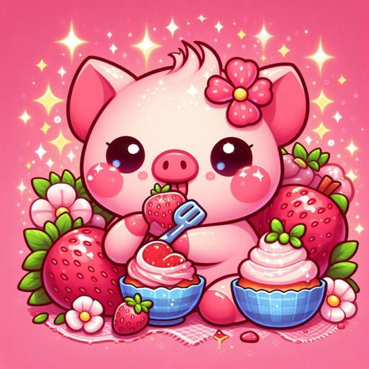 Pig | Diamond Painting