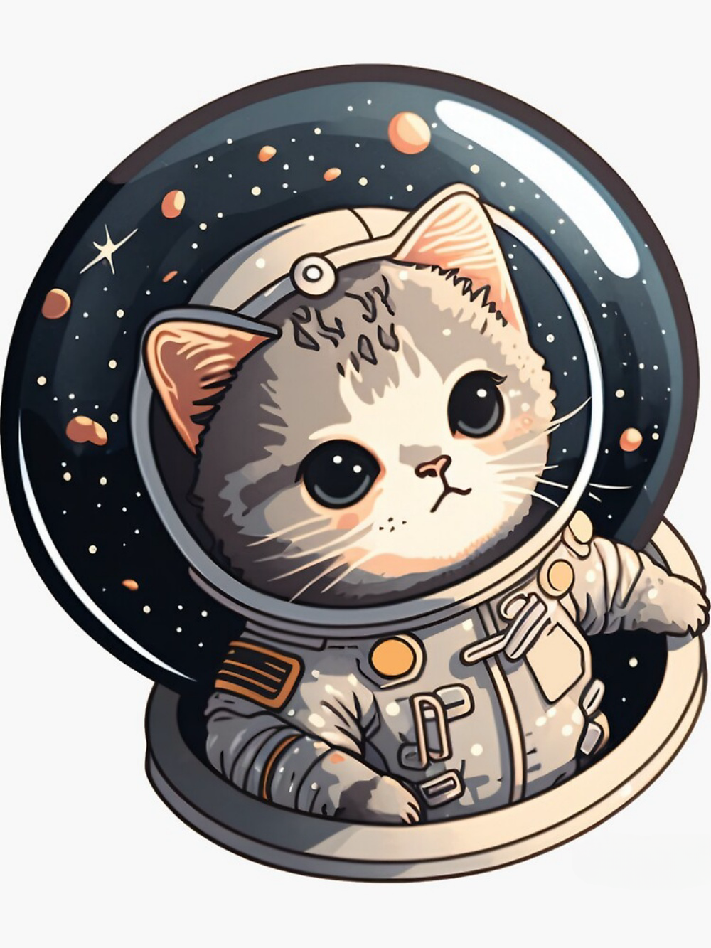 Cats in Space | Diamond Painting