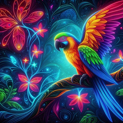 Macaw | Diamond Painting