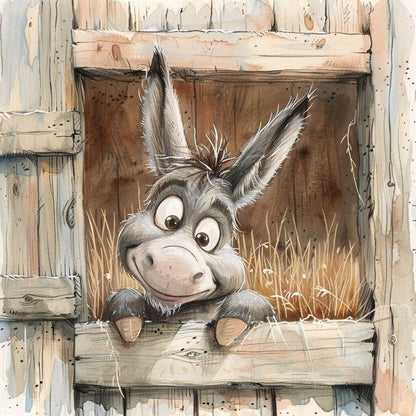 Donkey | Diamond Painting