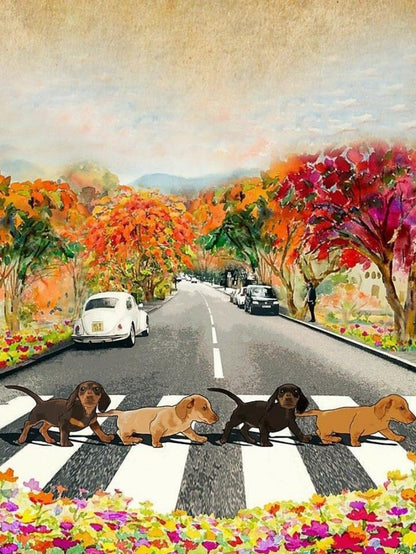 Dachshund Dog | Diamond Painting