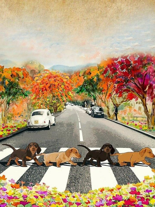 Dachshund Dog | Diamond Painting