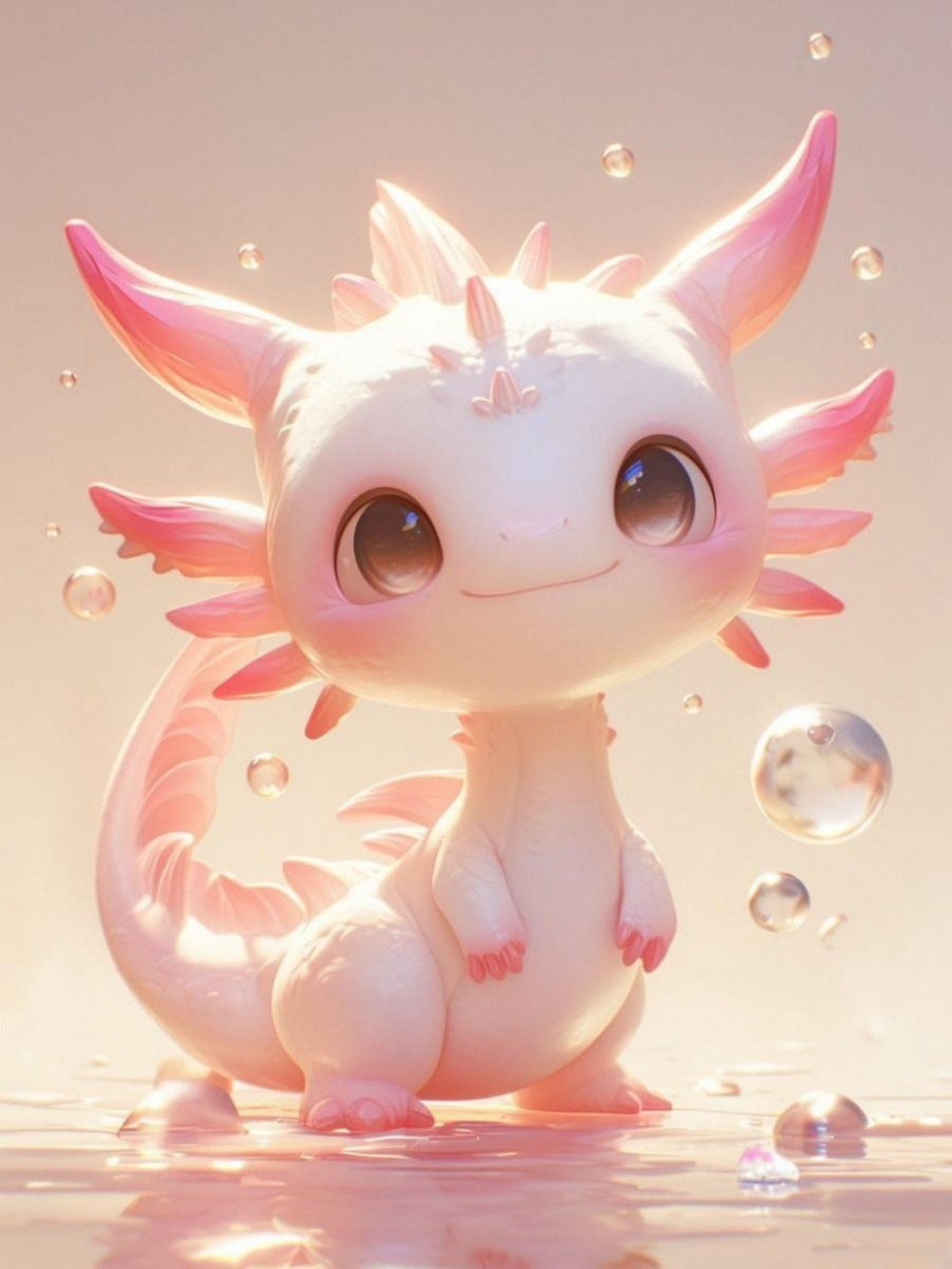 Axolotl | Diamond Painting