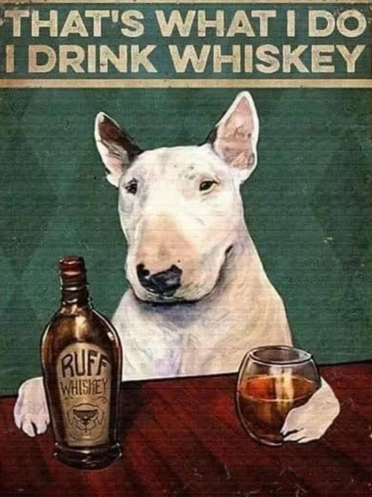 English Bull Terrier Dog | Diamond Painting