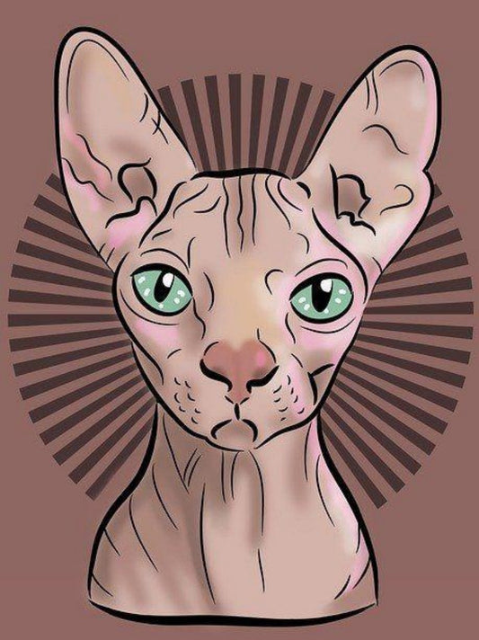 Sphynx Cat  | Diamond Painting