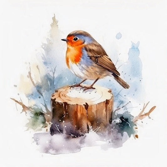 Robin Bird | Diamond Painting