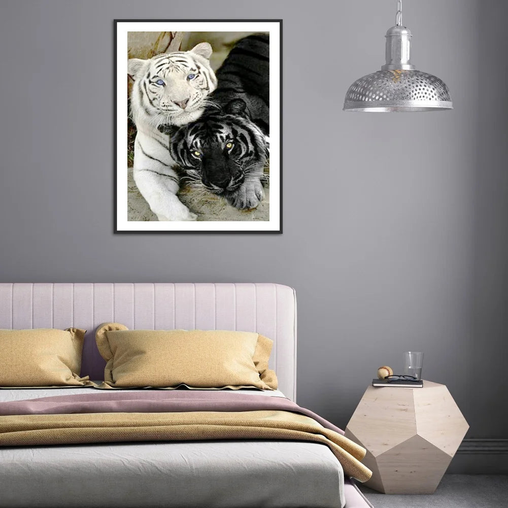 White Tiger | Diamond Painting