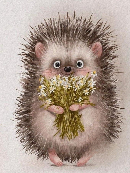 Hedgehog | Diamond Painting