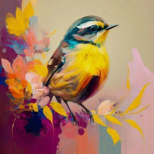 Birds and Flowers | Diamond Painting