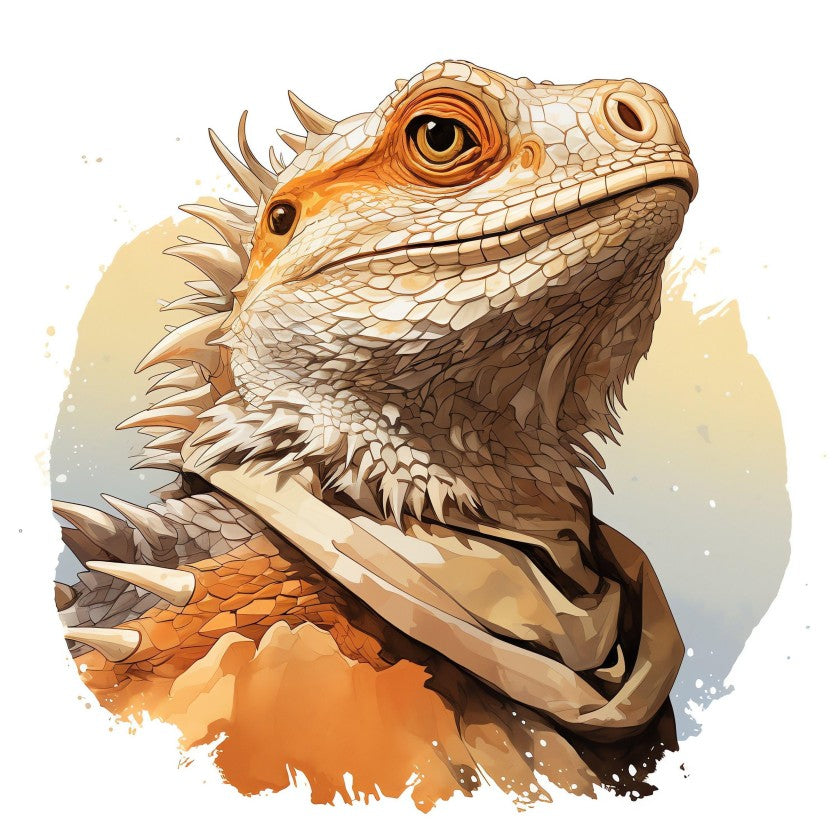 Bearded Dragon | Diamond Painting
