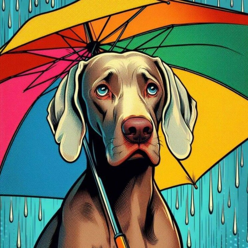 Weimaraner Dog | Diamond Painting