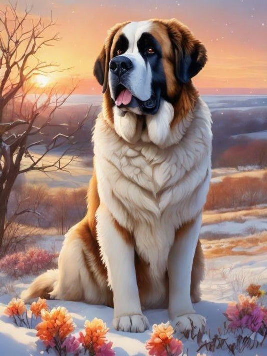 Bernese Mountain Dog | Diamond Painting
