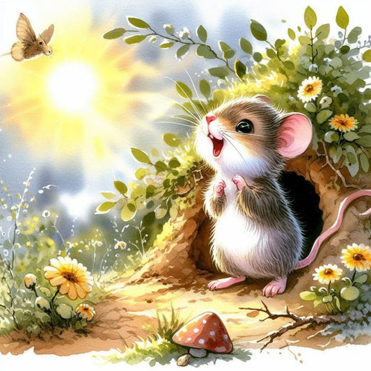 Mouse Rat | Diamond Painting