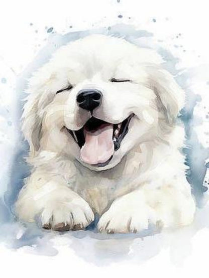Great Pyrenees Dog | Diamond Painting