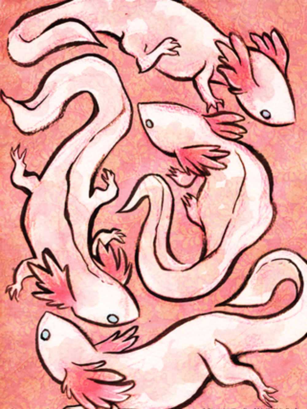 Axolotl | Diamond Painting