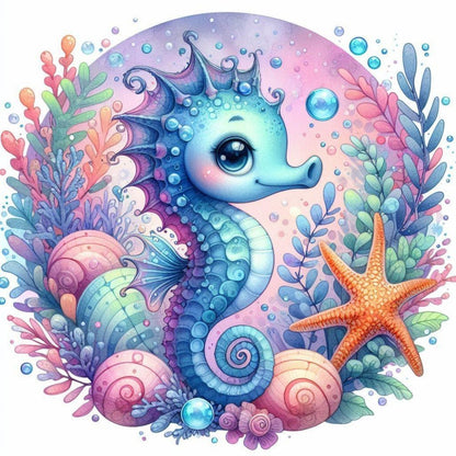 Seahorse | Diamond Painting