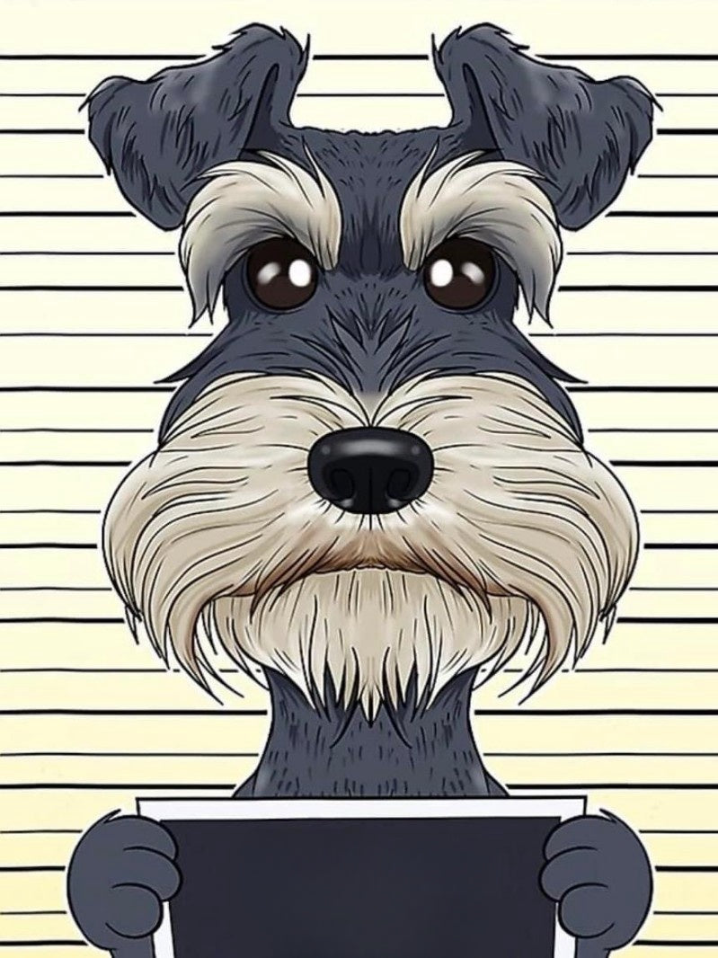 Dog Schnauzer | Diamond Painting