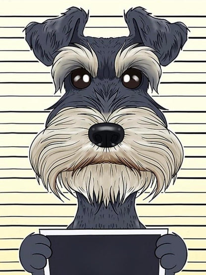 Dog Schnauzer | Diamond Painting