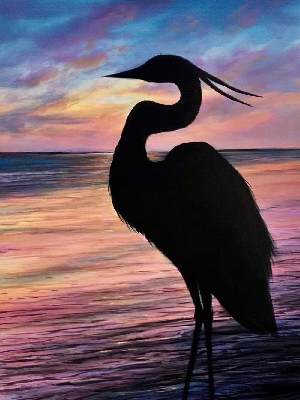 Blue Heron | Diamond Painting