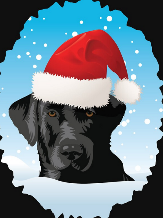 Black Labrador Dog | Diamond Painting