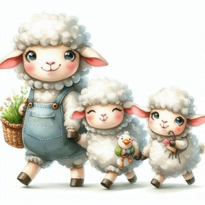 Sheep | Diamond Painting