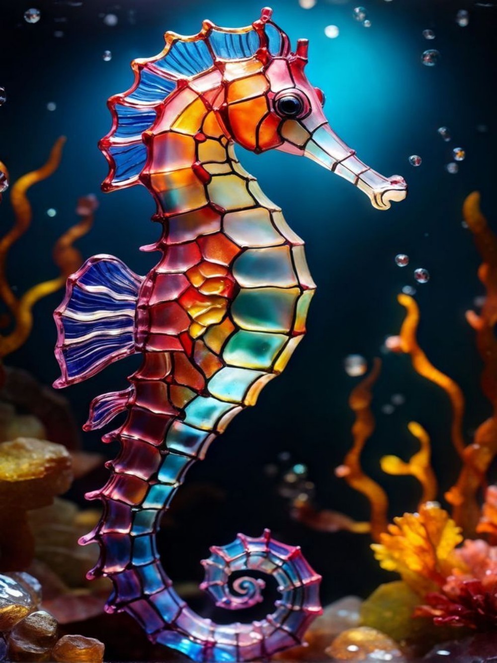Seahorse | Diamond Painting
