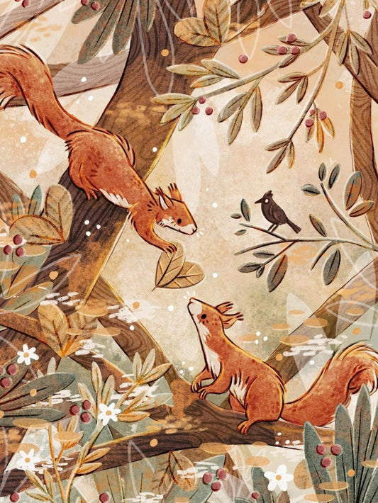 Squirrel | Diamond Painting