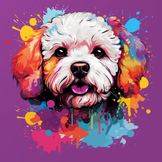Dog Bichon Frise | Diamond Painting