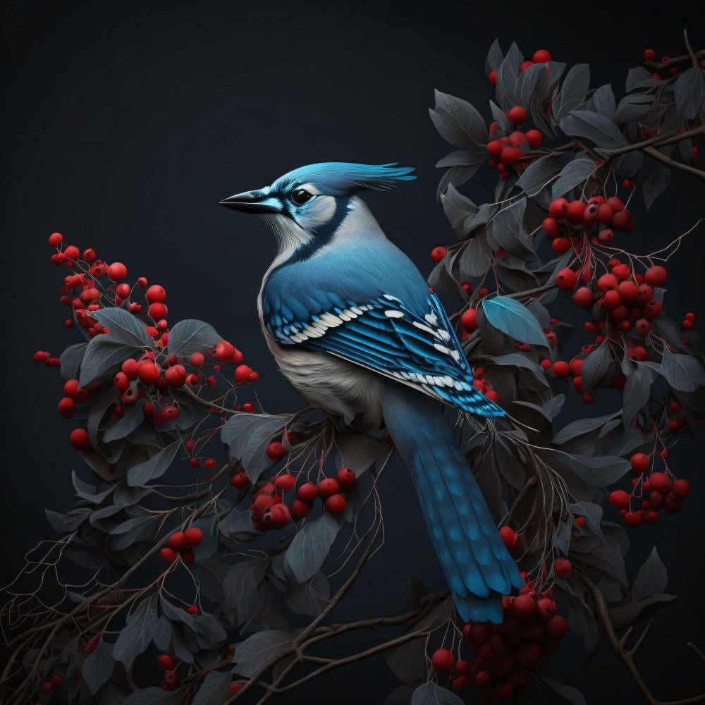 Blue Jay | Diamond Painting