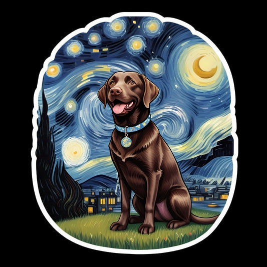 Chocolate Labrador Dog | Diamond Painting