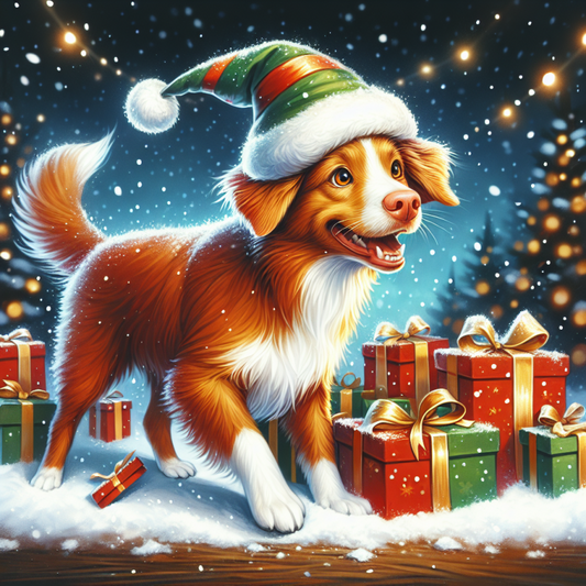 Brittany Spaniel Dog | Diamond Painting