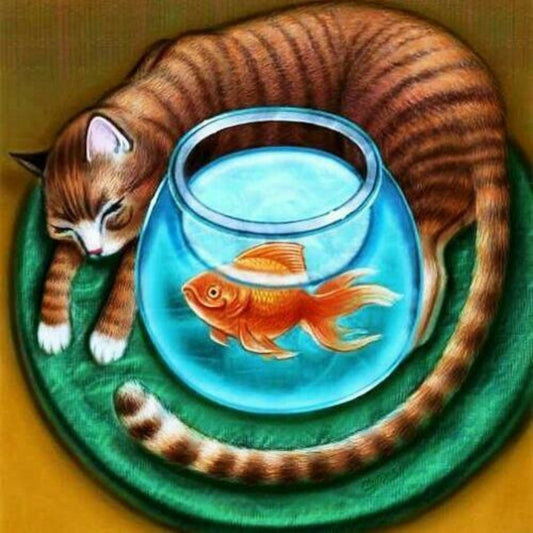 Cat Fish | Diamond Painting